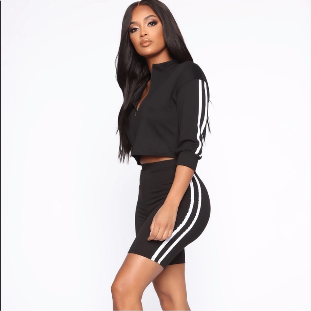 Biker short set